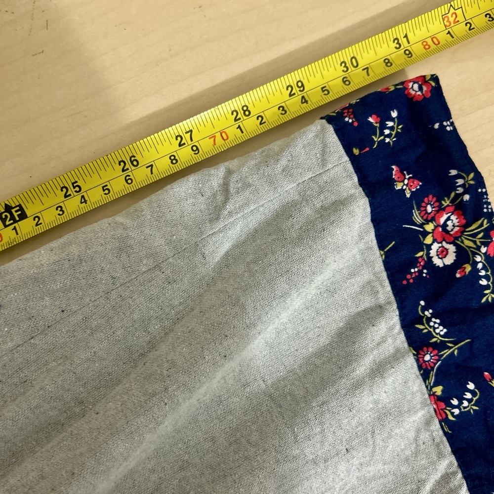 Madewell X The New Denim Project Striped Midi Skirt, size 2 EUC - Picture 7 of 7